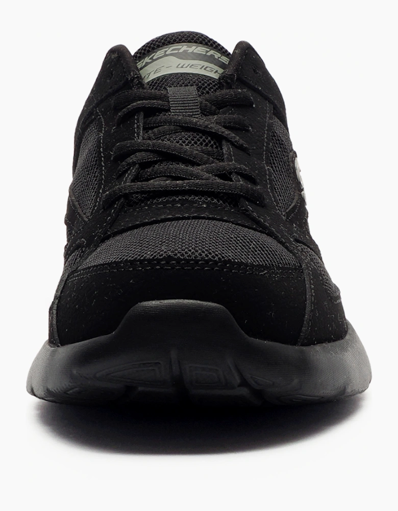 Skechers Dynamic 2.0 Mens Memory Foam Trainers Black