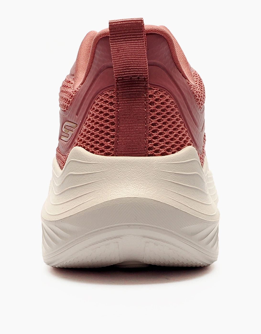 Skechers Sport Vegan Womens Memory Foam Trainers Rose / White