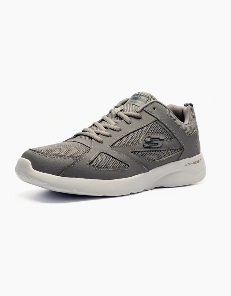 Skechers Dynamic 2.0 Mens Memory Foam Trainers Grey