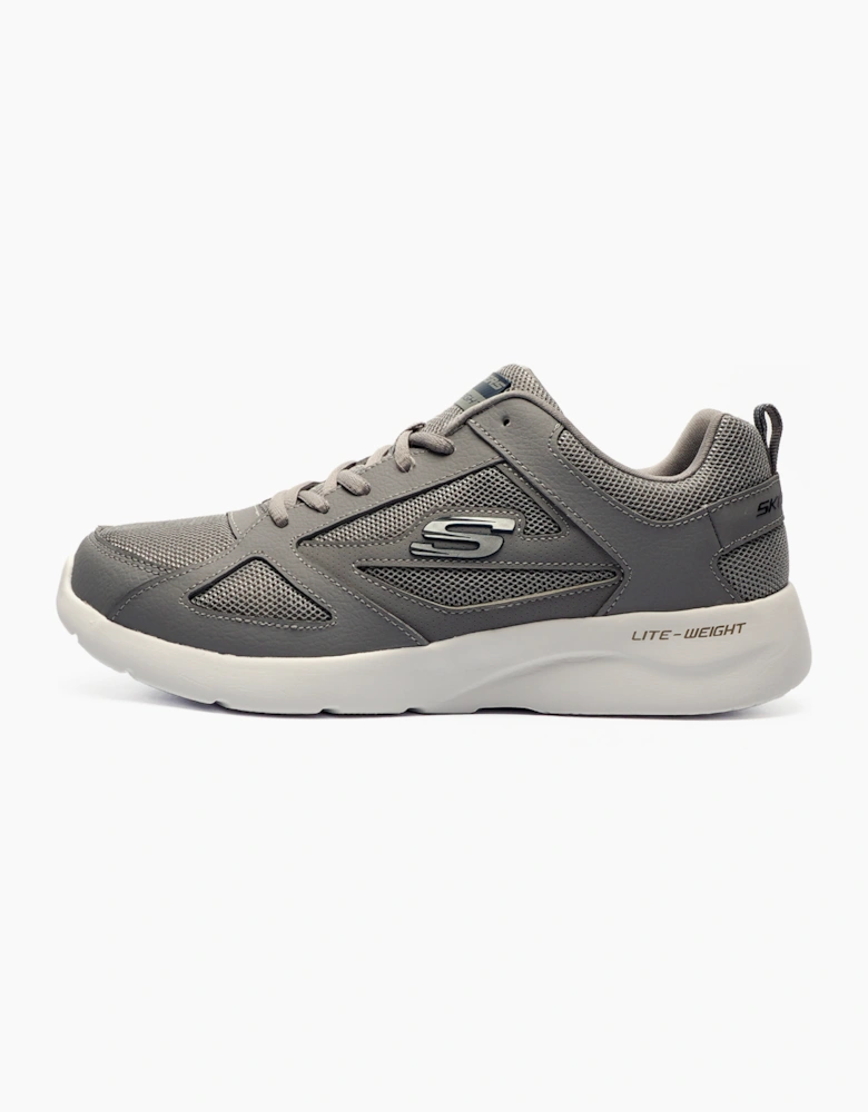 Skechers Dynamic 2.0 Mens Memory Foam Trainers Grey