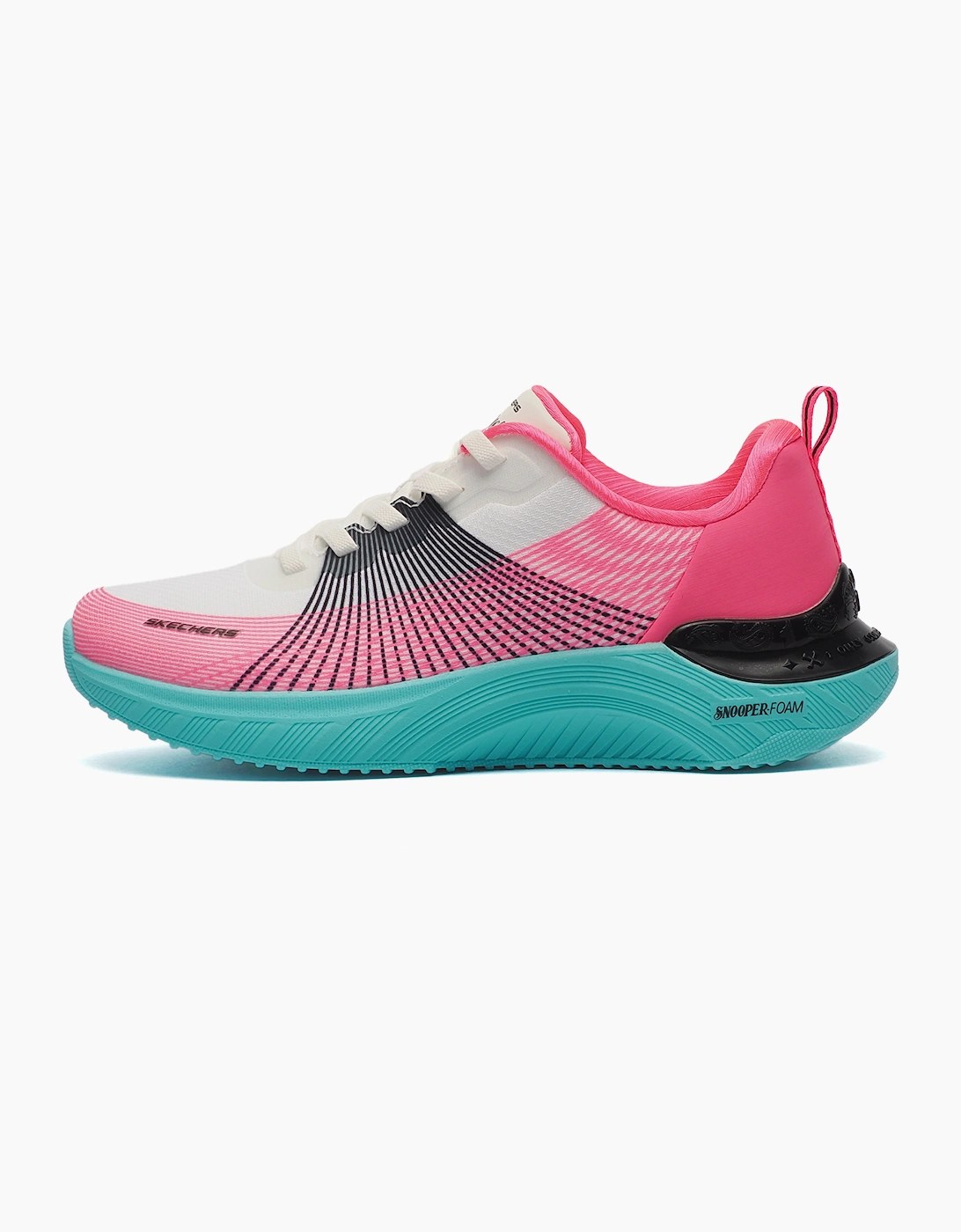 Skechers Cyber Ace X Snoop Dogg Collab Womens White / Blue / Pink
