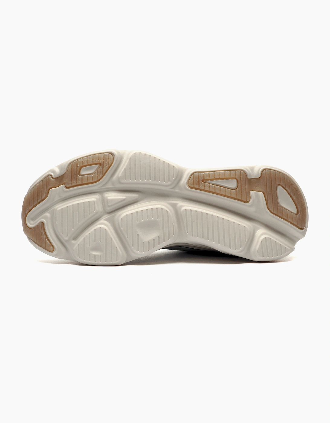 Skechers D'Lux Vapor Womens Memory Foam Trainers White / Silver