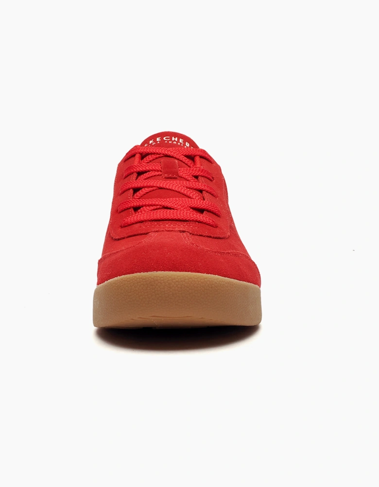 Skechers Zinger Manzanilla Memory Foam Mens Trainers Red / White