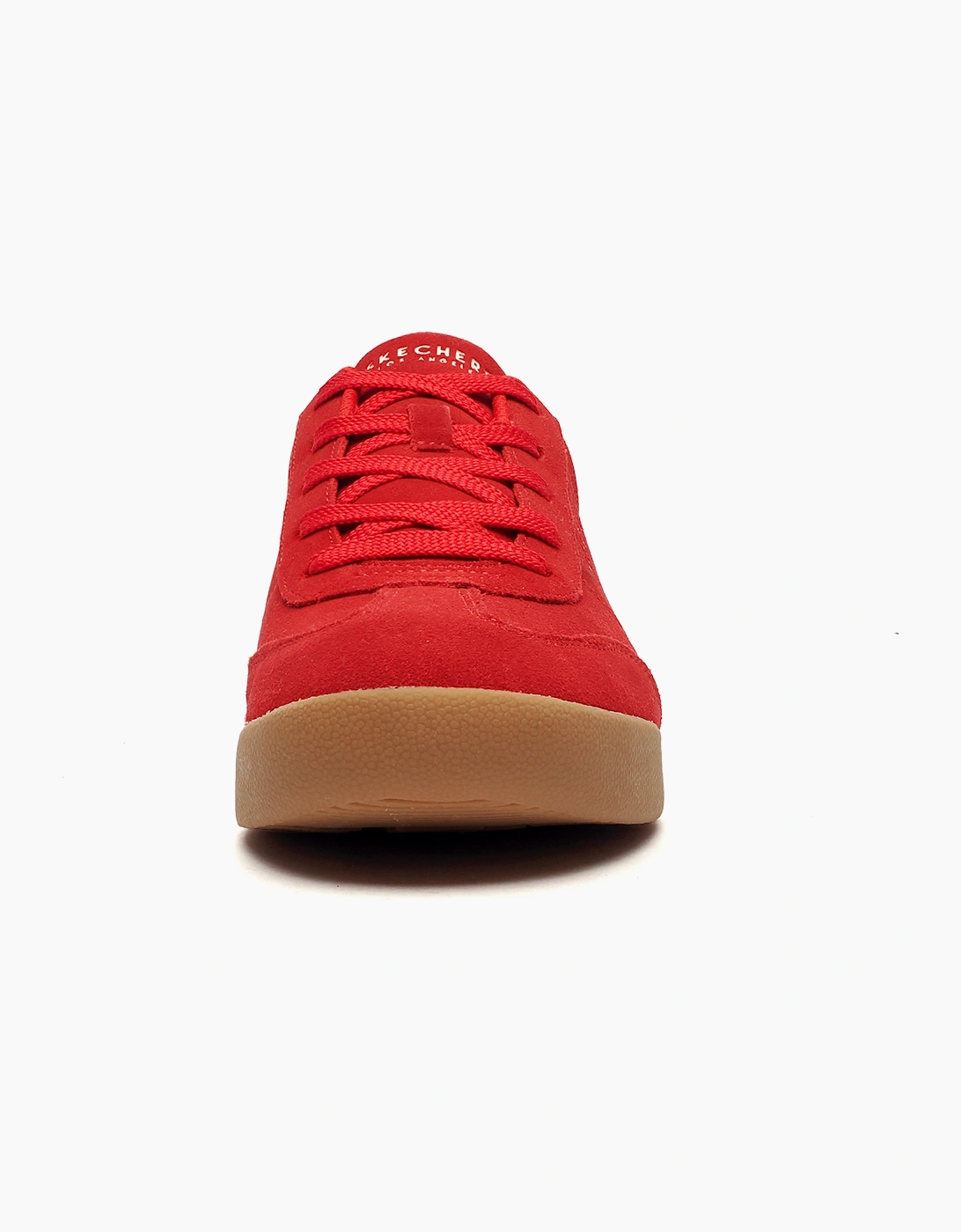 Skechers Zinger Manzanilla Memory Foam Mens Trainers Red / White