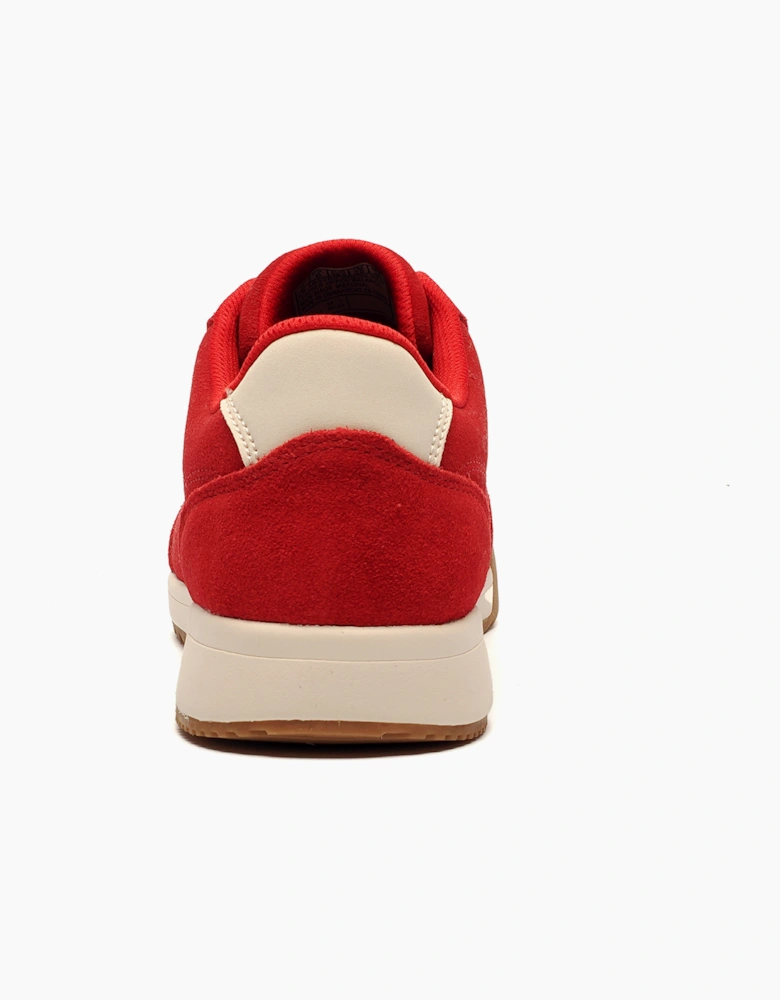 Skechers Zinger Manzanilla Memory Foam Mens Trainers Red / White