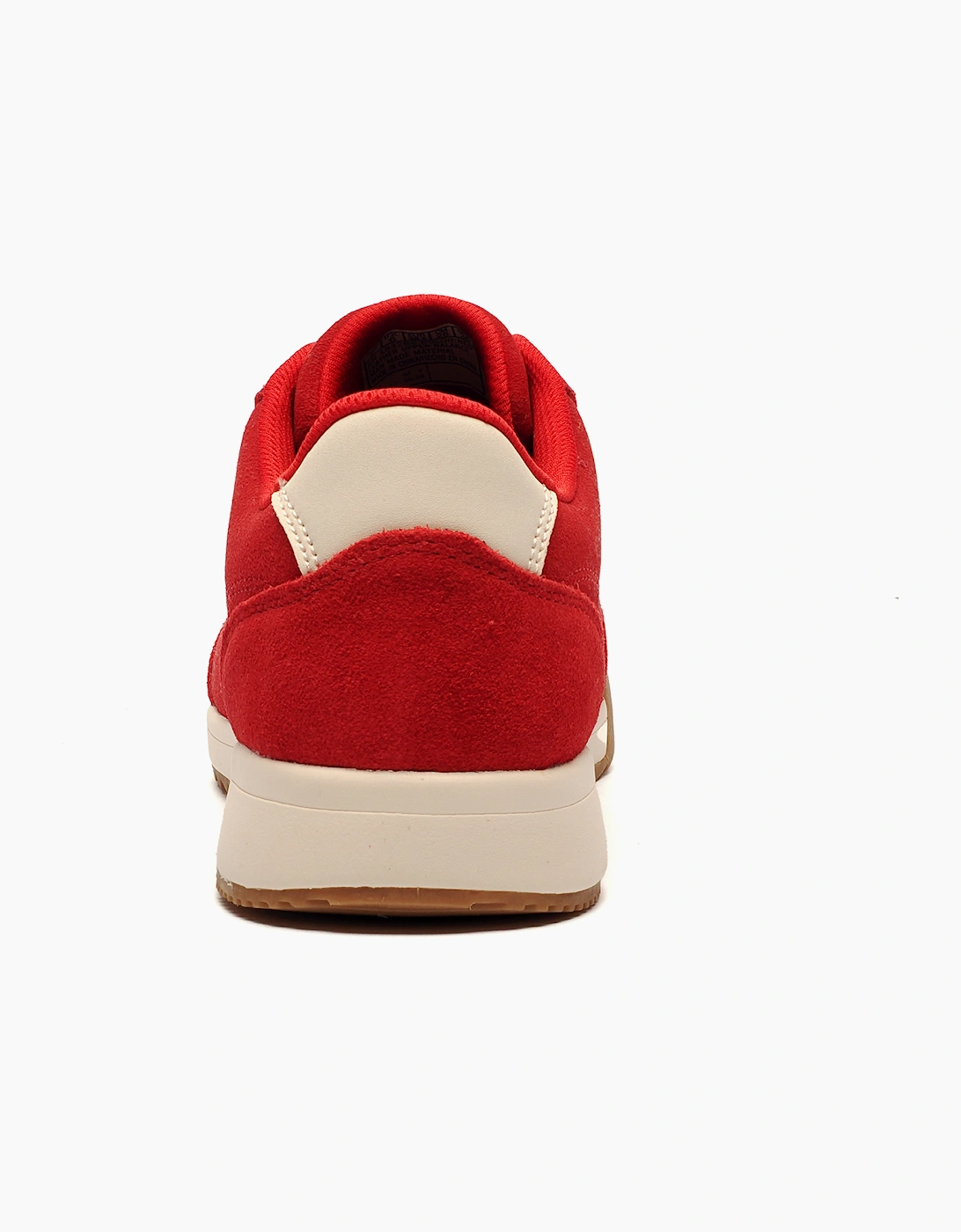 Skechers Zinger Manzanilla Memory Foam Mens Trainers Red / White