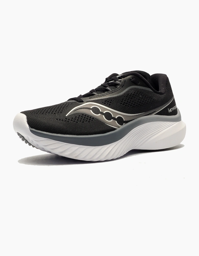 Saucony Kinvara 15 Womens Running Shoes Black / White