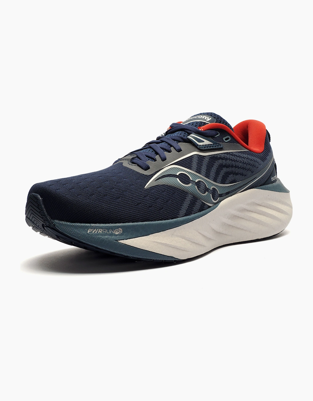 Saucony Triumph 22 Mens Running Shoes Navy / Dusk