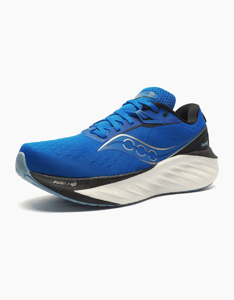Saucony Triumph 22 Mens Running Shoes Skydiver / Black