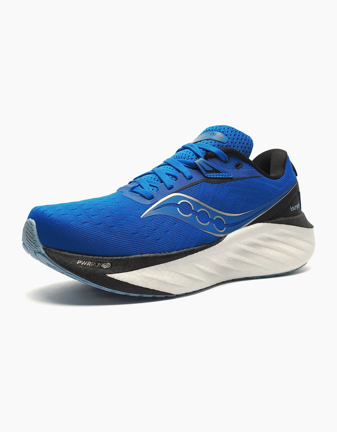 Saucony Triumph 22 Mens Running Shoes Skydiver / Black