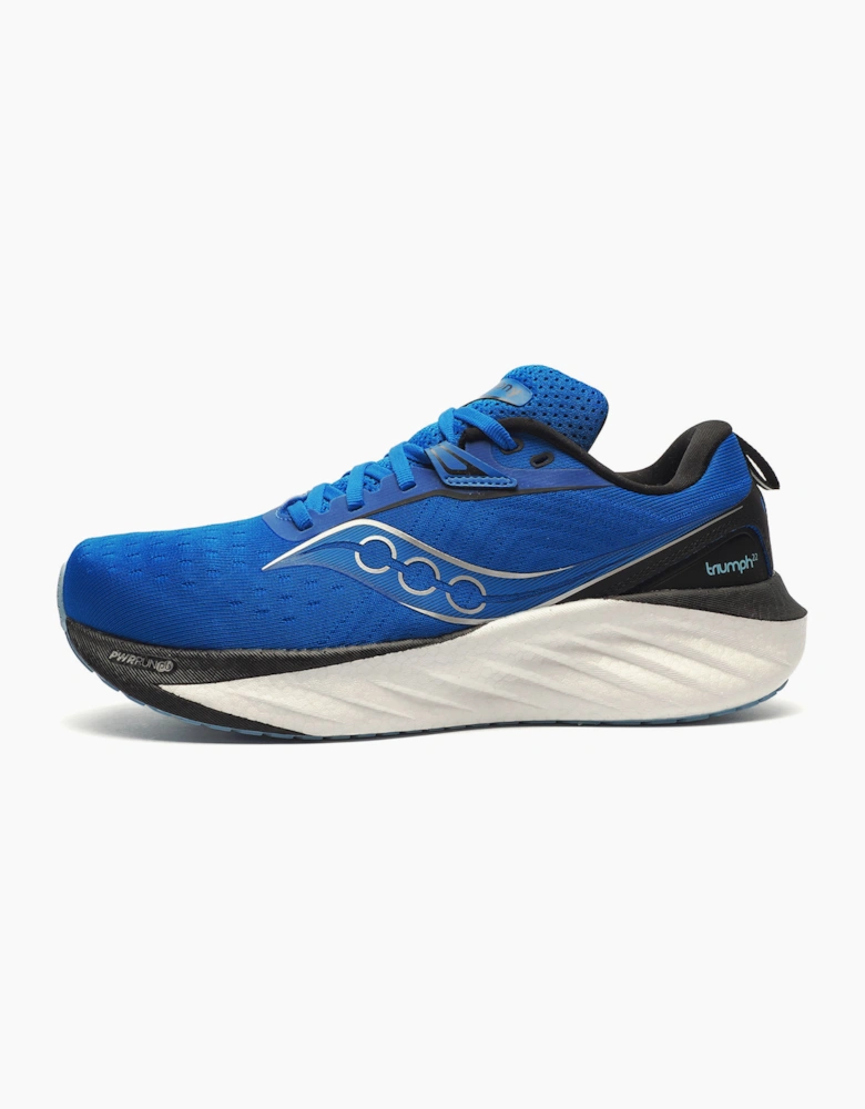 Saucony Triumph 22 Mens Running Shoes Skydiver / Black