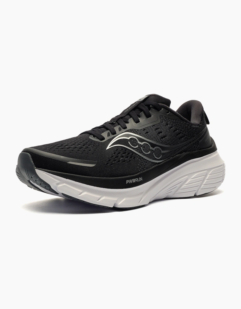Saucony Guide 18 Mens Running Shoes Black / White