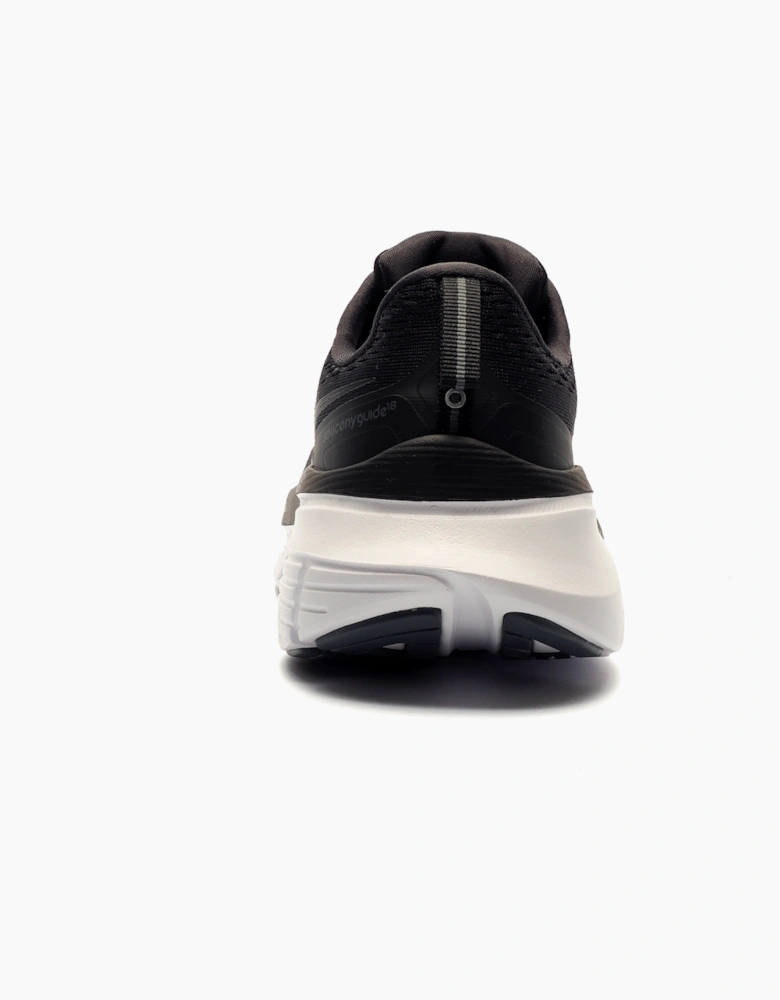 Saucony Guide 18 Mens Running Shoes Black / White