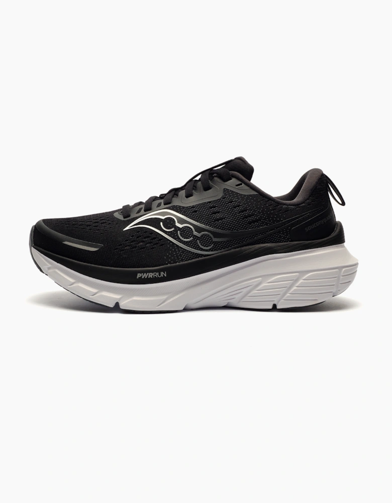 Saucony Guide 18 Mens Running Shoes Black / White