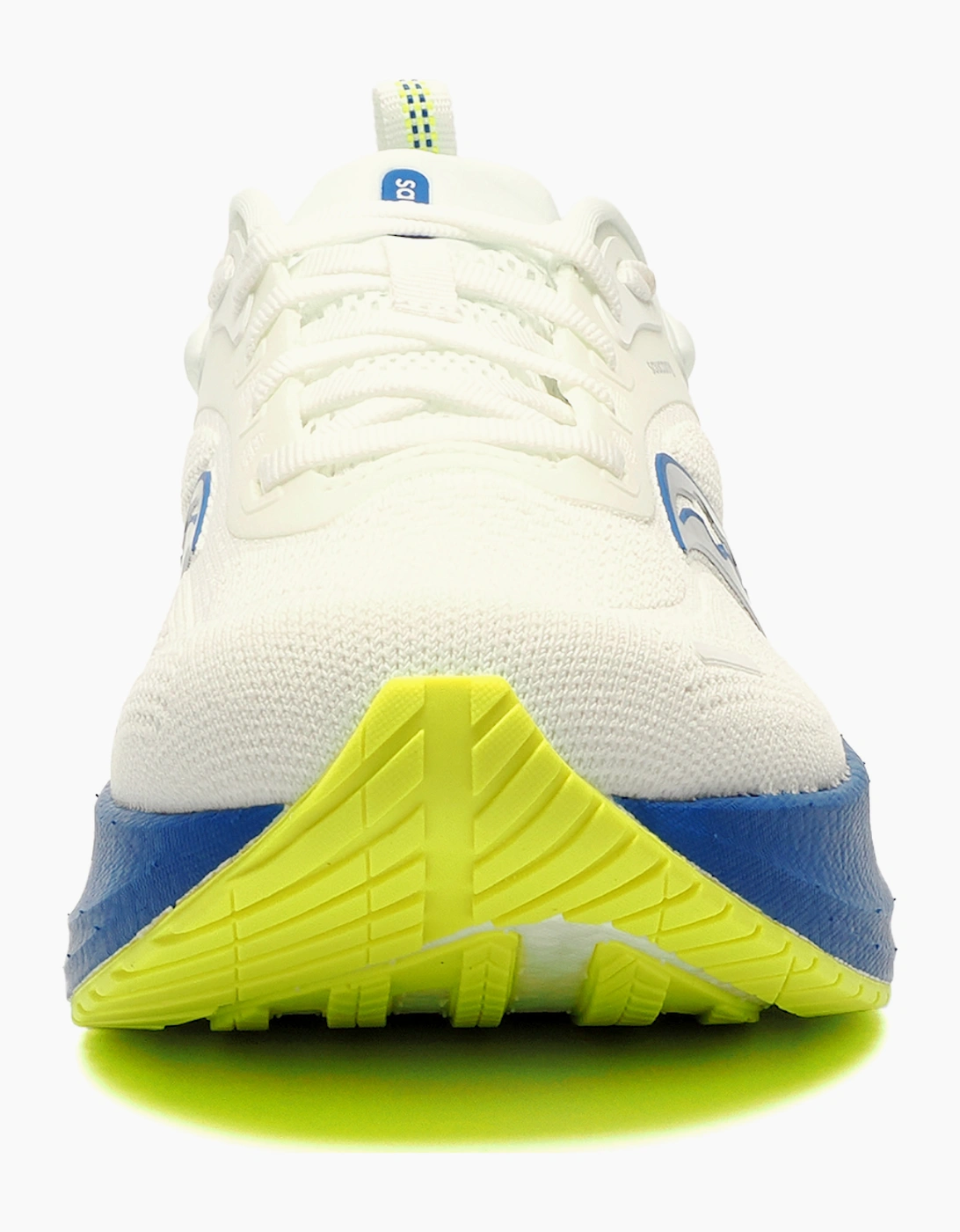 Saucony Surge 3 Mens Running Shoes White / True Blue / Yellow Lime