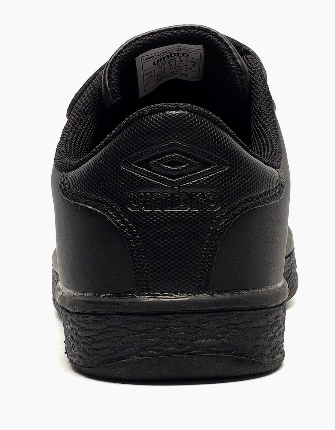 Umbro Medway V Lace Up Junior Trainers Black