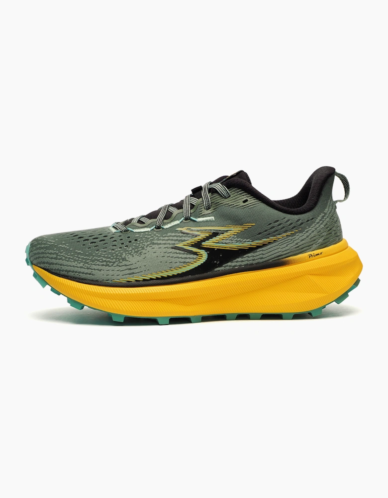 361 361° Lynx Mens Trail Running Shoes Iceberg / Green / Honey