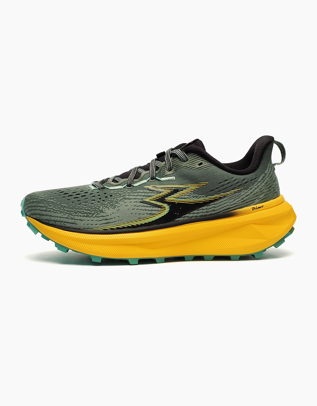 361 361° Lynx Mens Trail Running Shoes Iceberg / Green / Honey