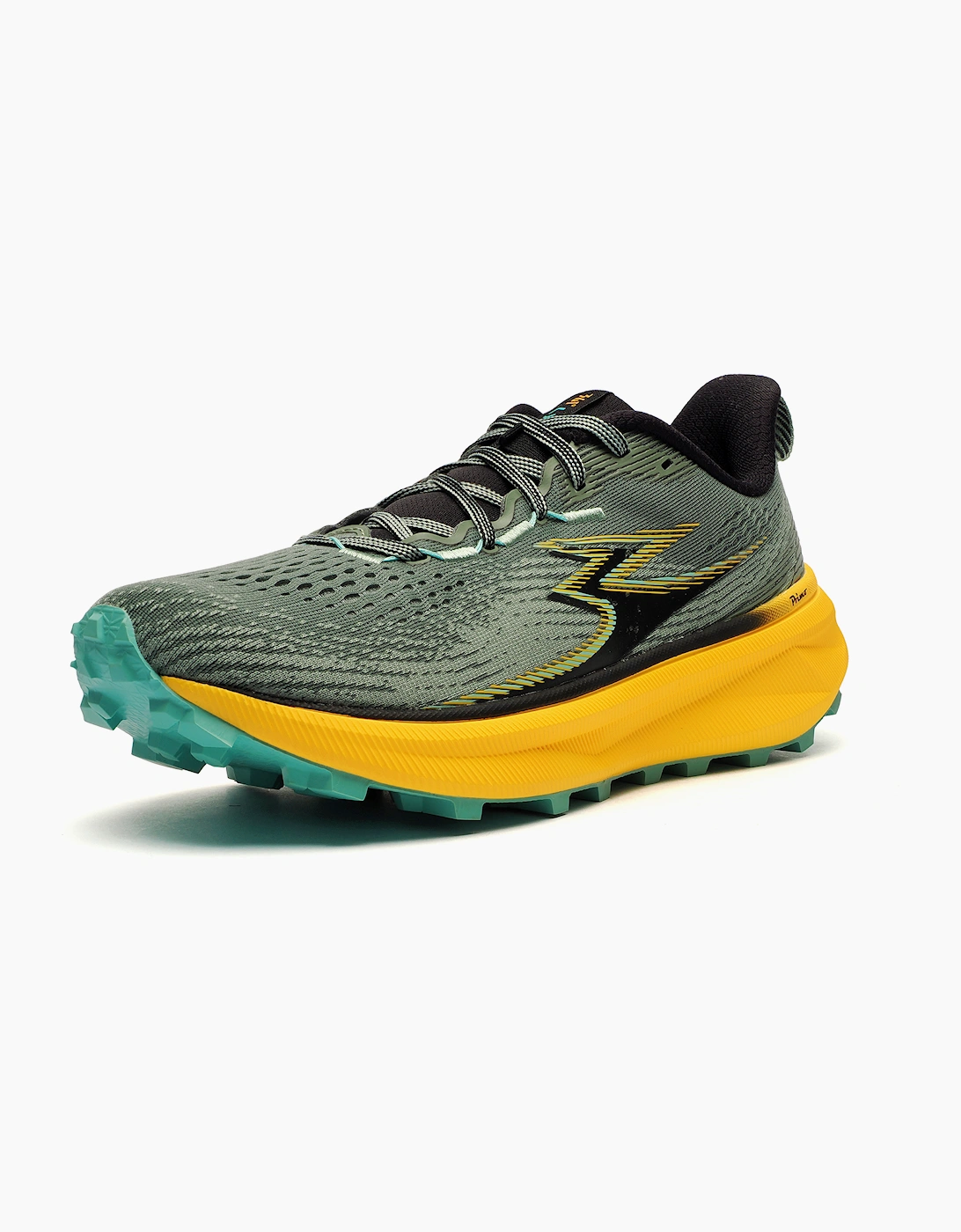 361 361° Lynx Mens Trail Running Shoes Iceberg / Green / Honey