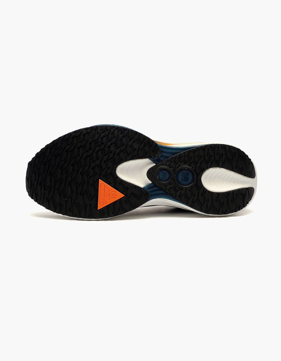 361 361° Rain-Block 8 Mens Waterproof Running Shoes Black / Blue