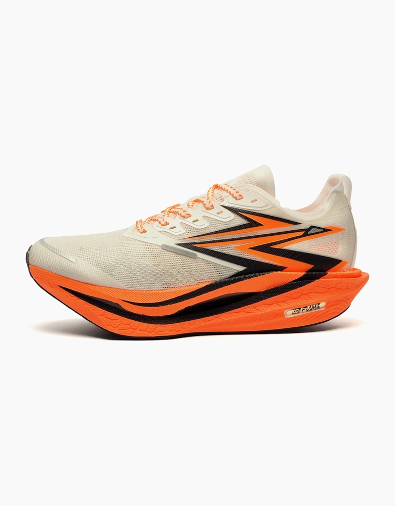 361 361° Flame 4.5 Mens Running Shoes Egret / Orange