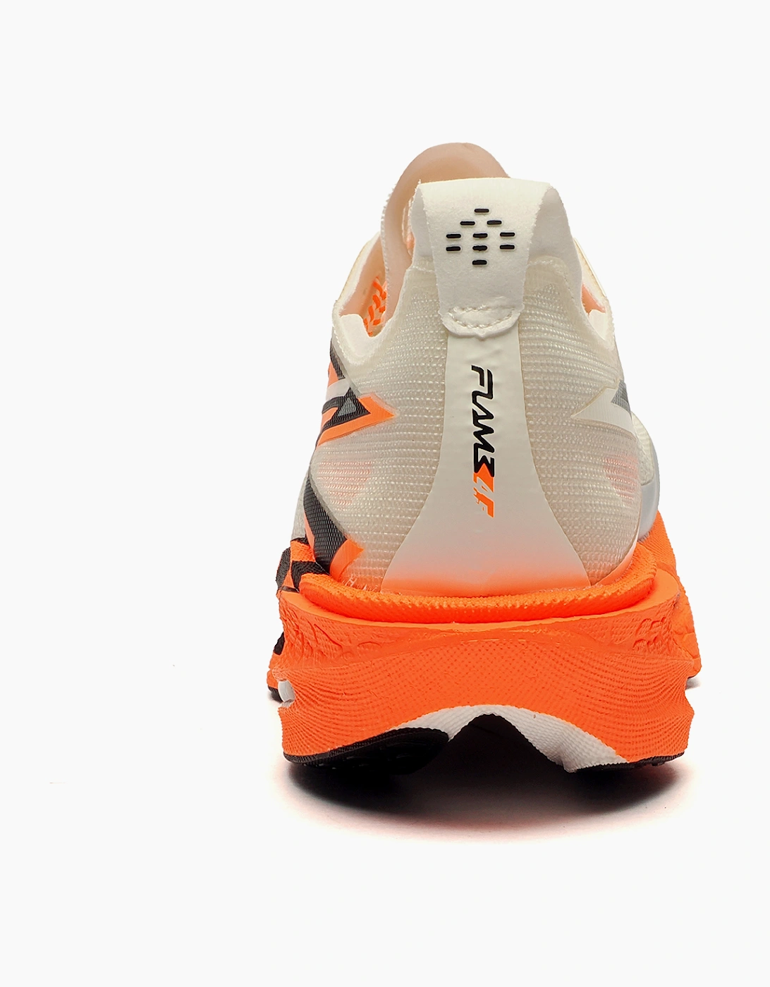361 361° Flame 4.5 Mens Running Shoes Egret / Orange