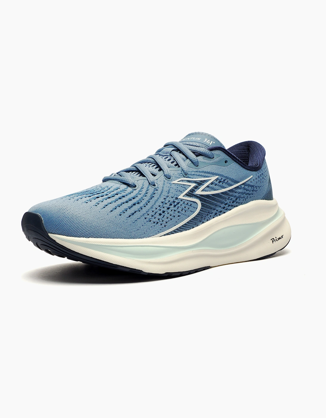 361 361° Ventus Womens Running Shoes Grey Blue / Pure Water