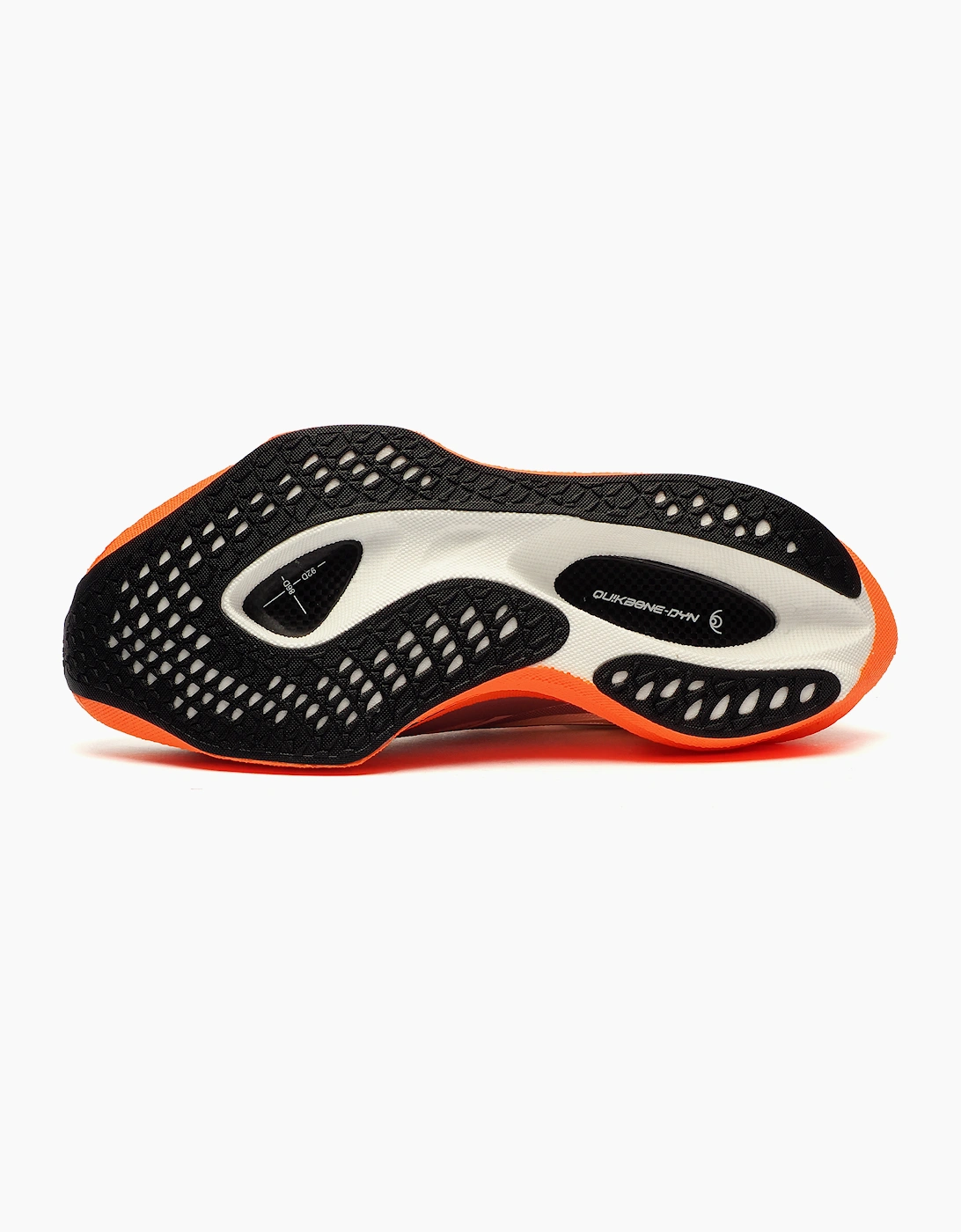 361 361° Flame 4.5 Mens Running Shoes Egret / Orange