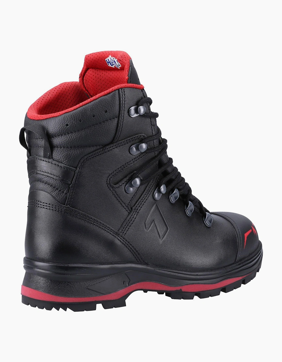 Haix Trekker Pro 2.0 Waterproof Safety Boots Mens Black/Red