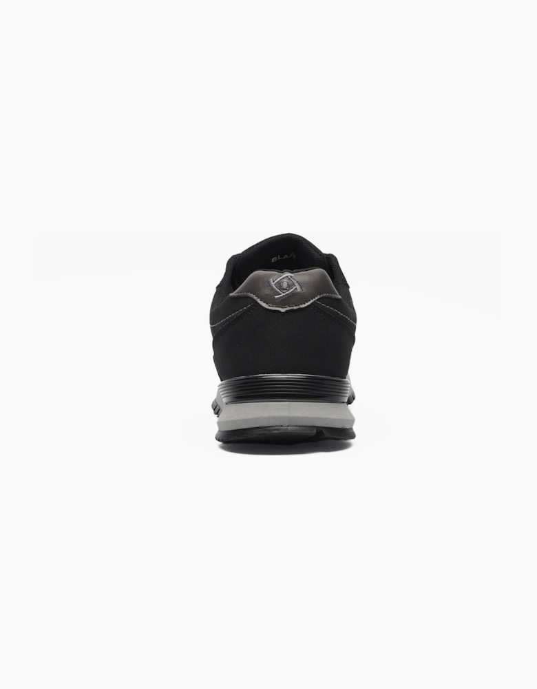 Stoneport Originals Stoneport Original Blaze Memory Foam Mens Trainers Black / Charcoal