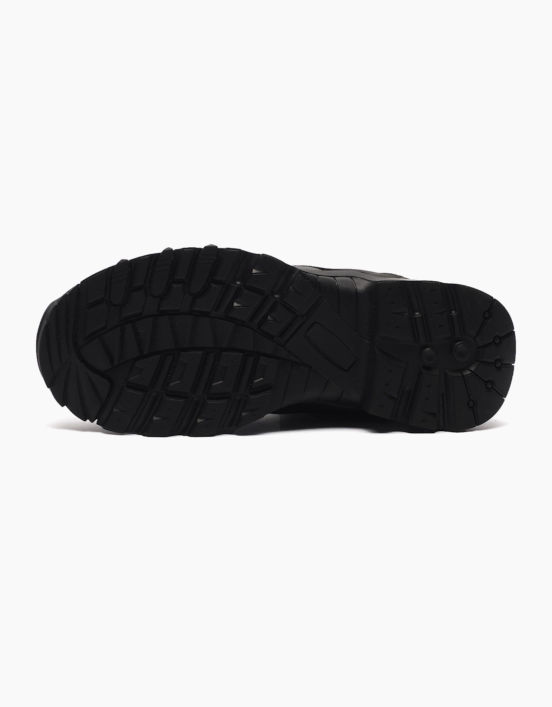 AT Outdoors AT All Terrain Nebraska Mens Leather Hiking Boots Black / Charcoal
