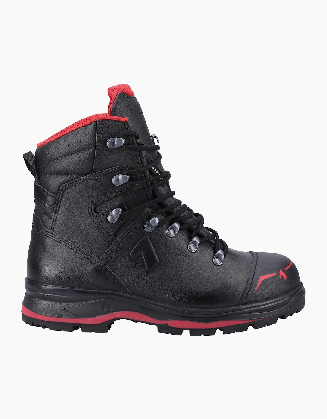 Haix Trekker Pro 2.0 Waterproof Safety Boots Mens Black/Red