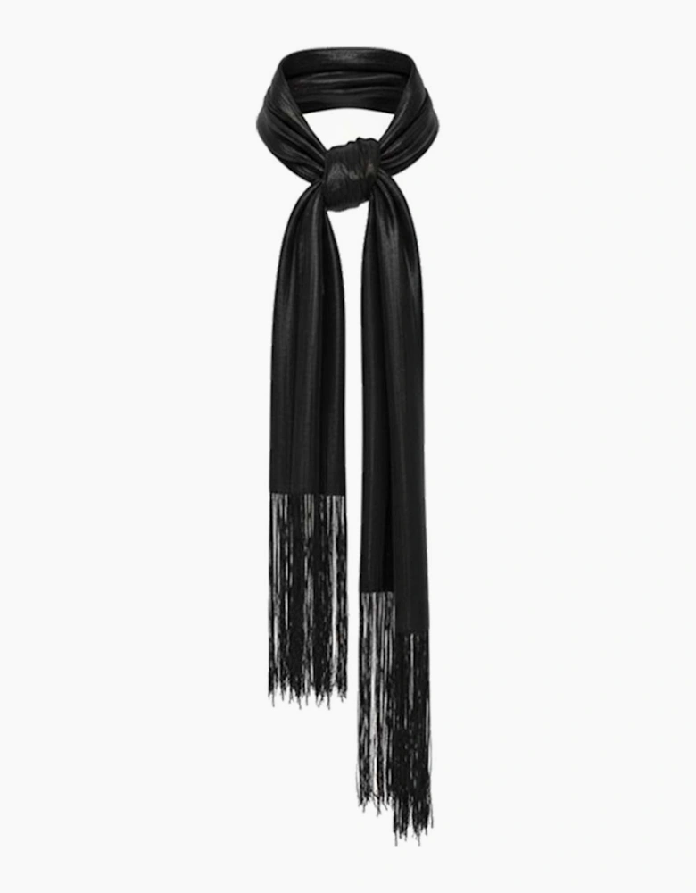 Brandy Skinny Scarf - Black