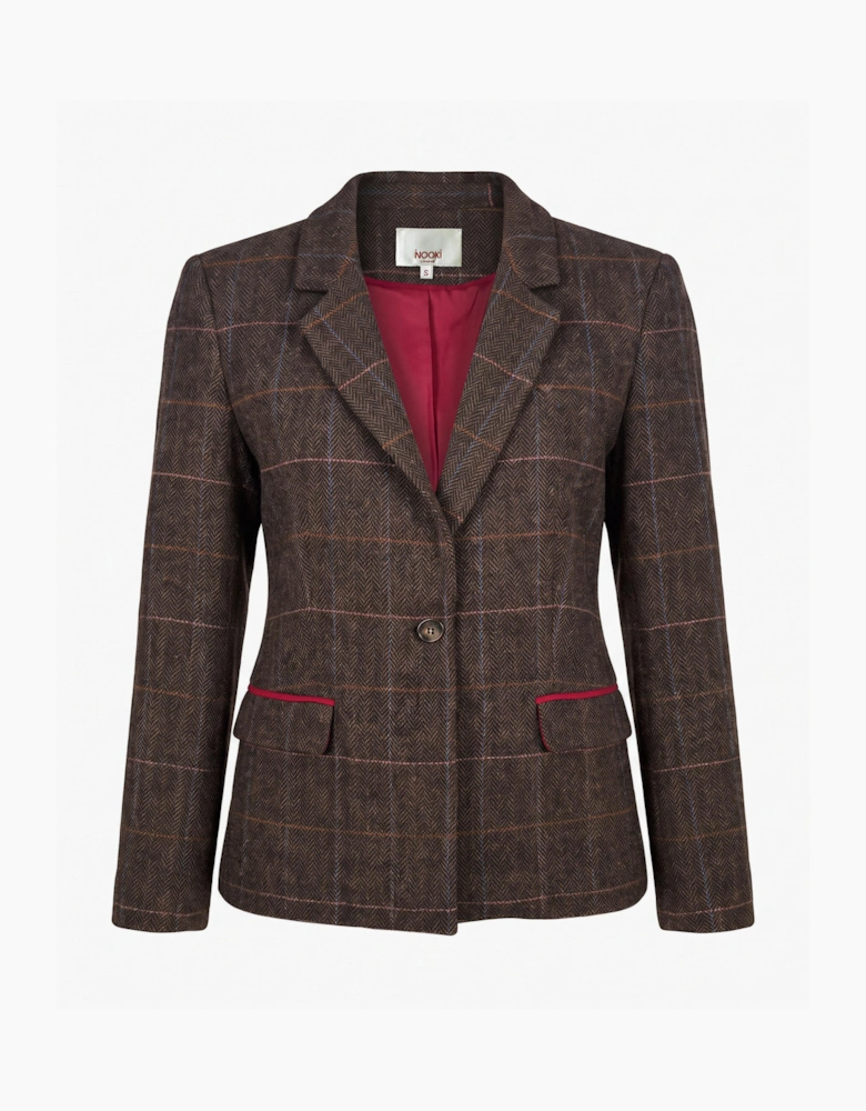 Robina Check Jacket - Multi