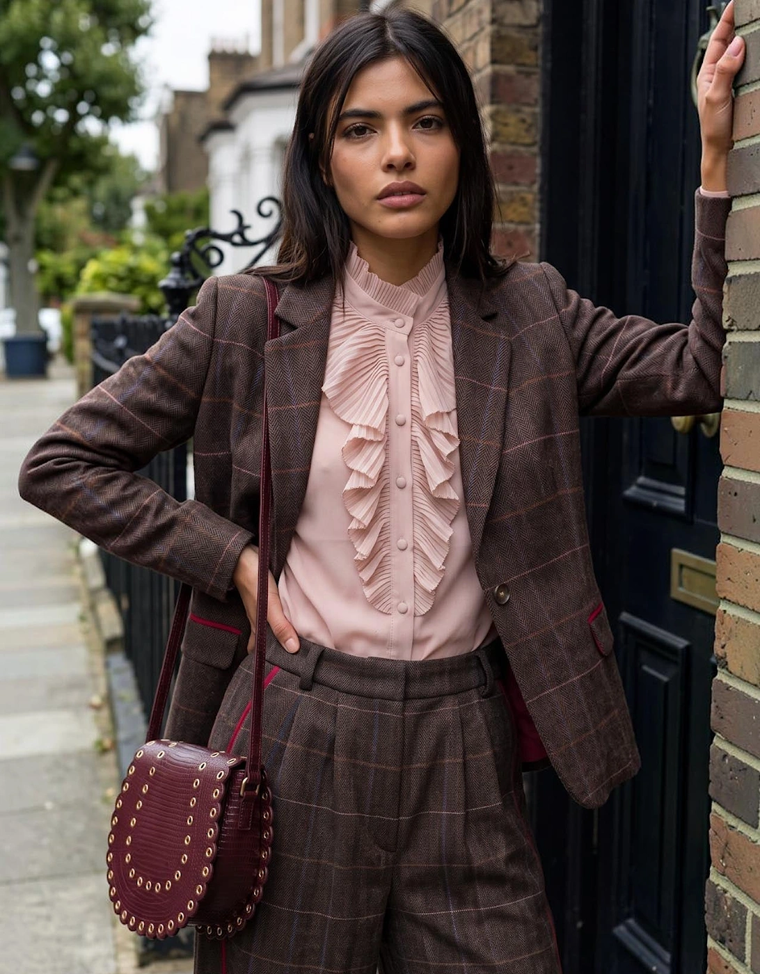 Robina Check Jacket - Multi