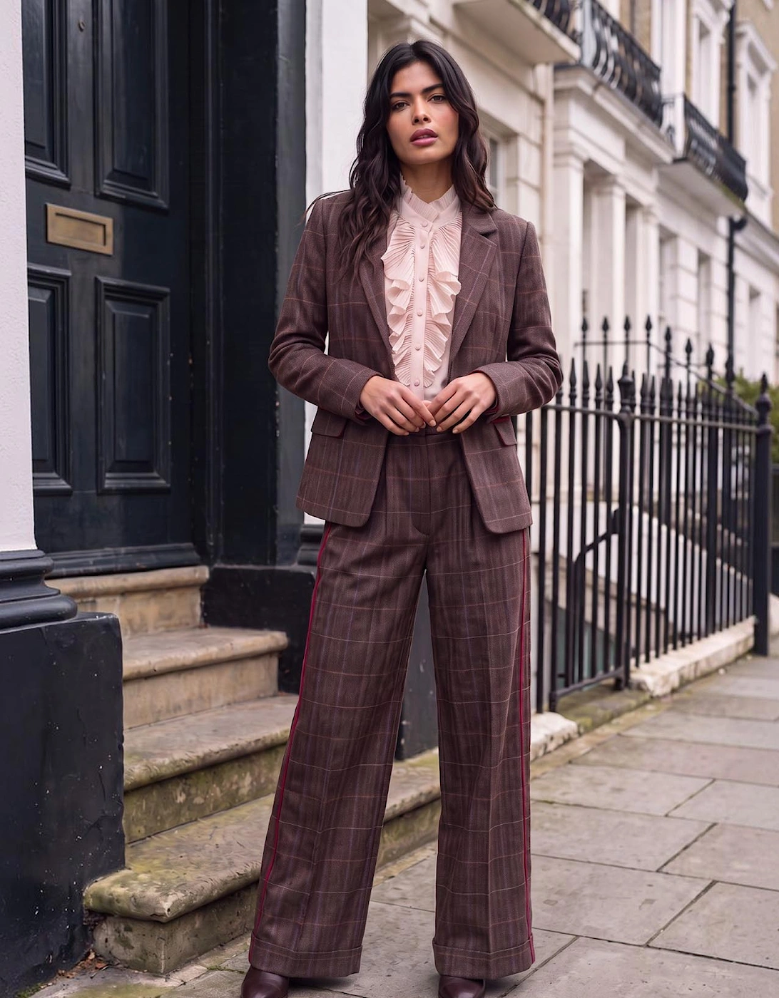 Robina Check Jacket - Multi