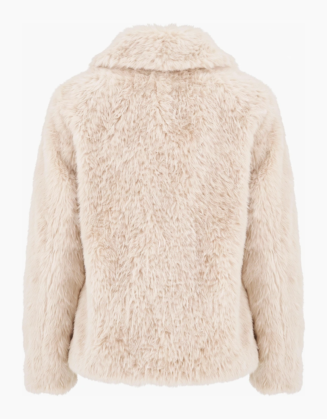 Galaxy Faux Fur Jacket - Cream