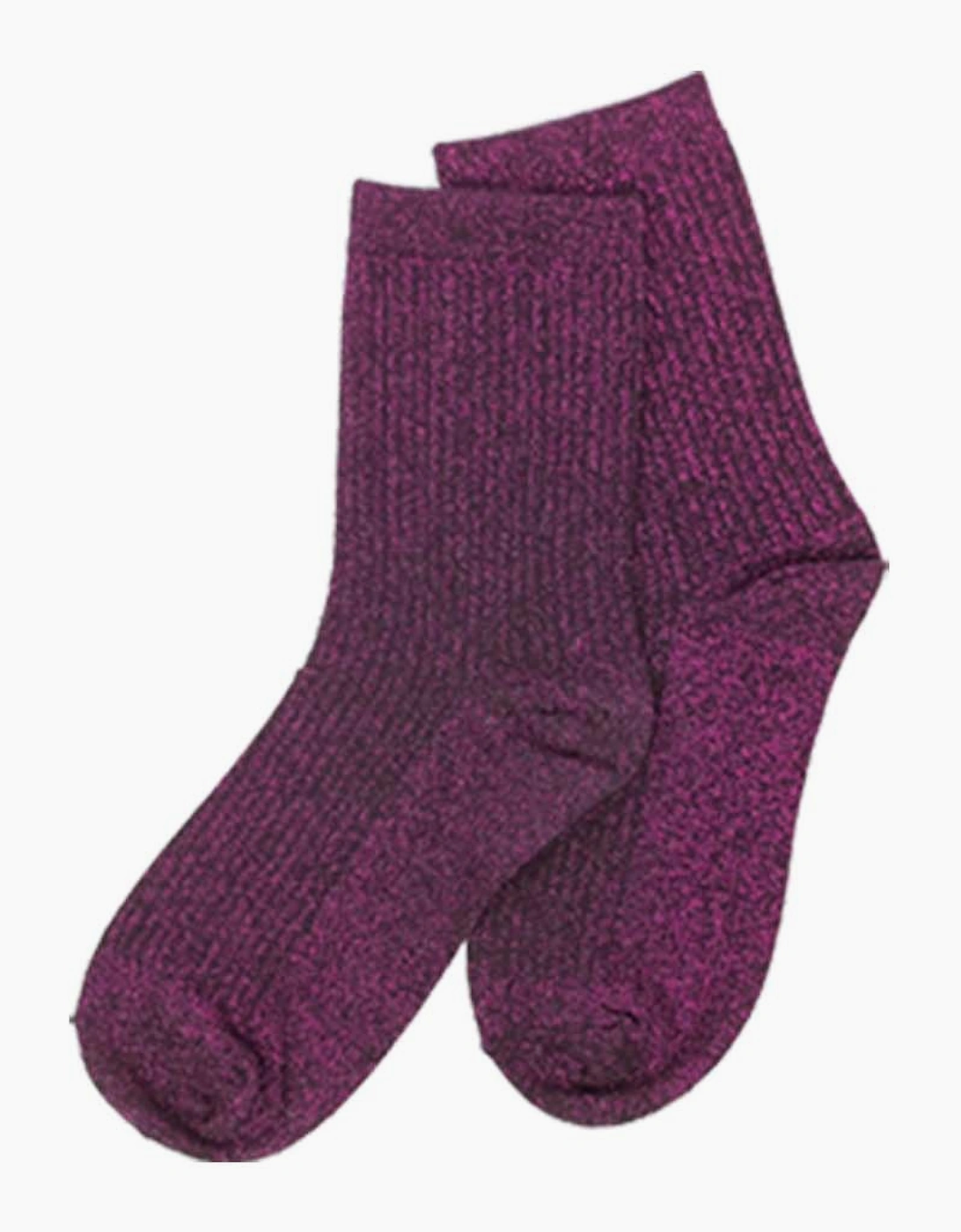 Glitterati Glitter Socks - Hot Pink