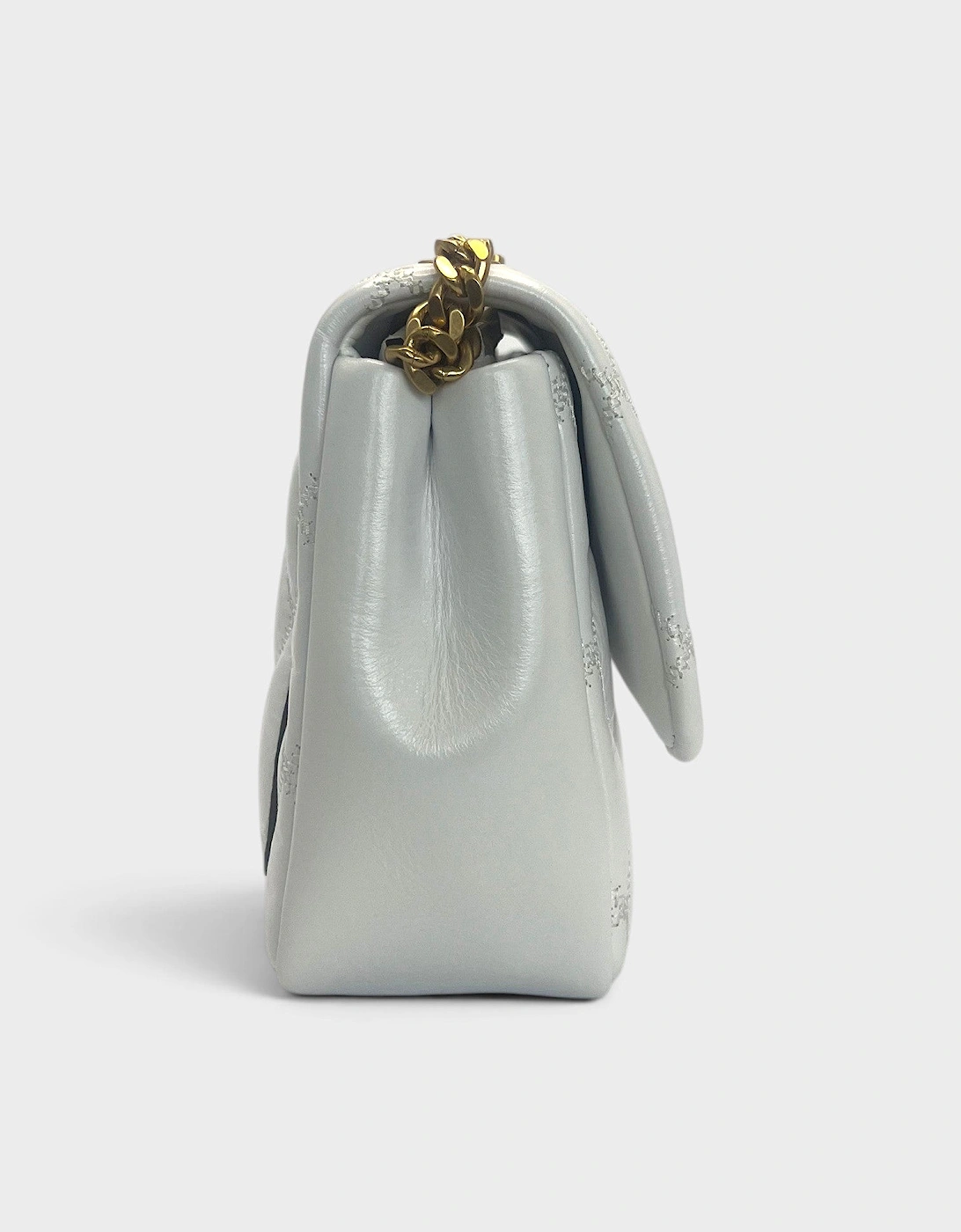 Willa Glazed Small Shoulder Bag White