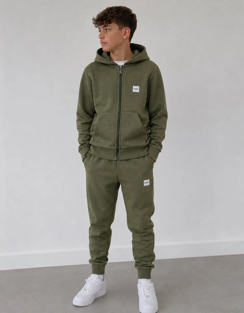 BOSS BOY OLIVE TRACKSUIT J53442