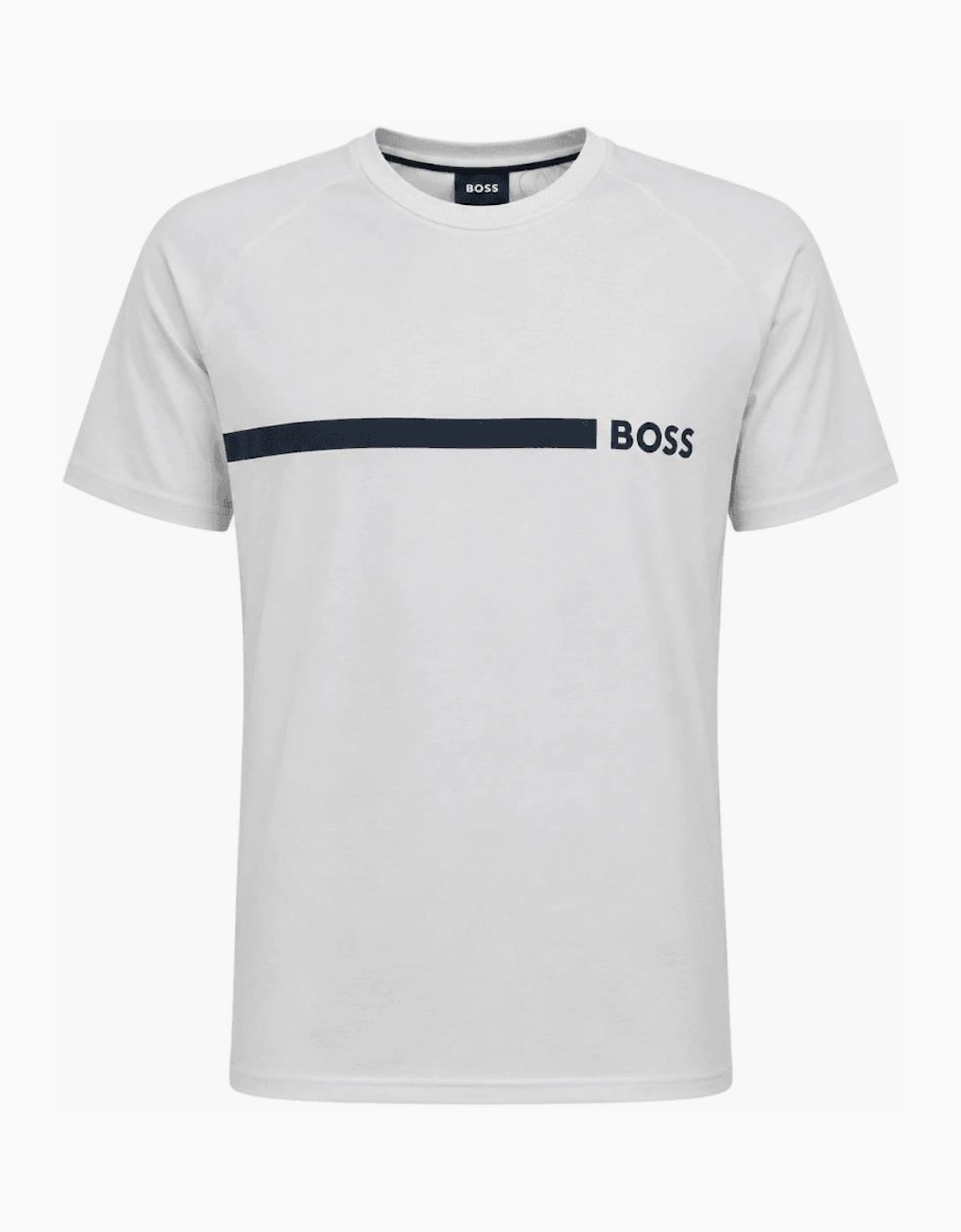 Hugo Boss Men's White Slim Fit T-shirt