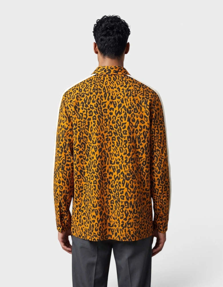 Cheetah Track Shirt Orange Black