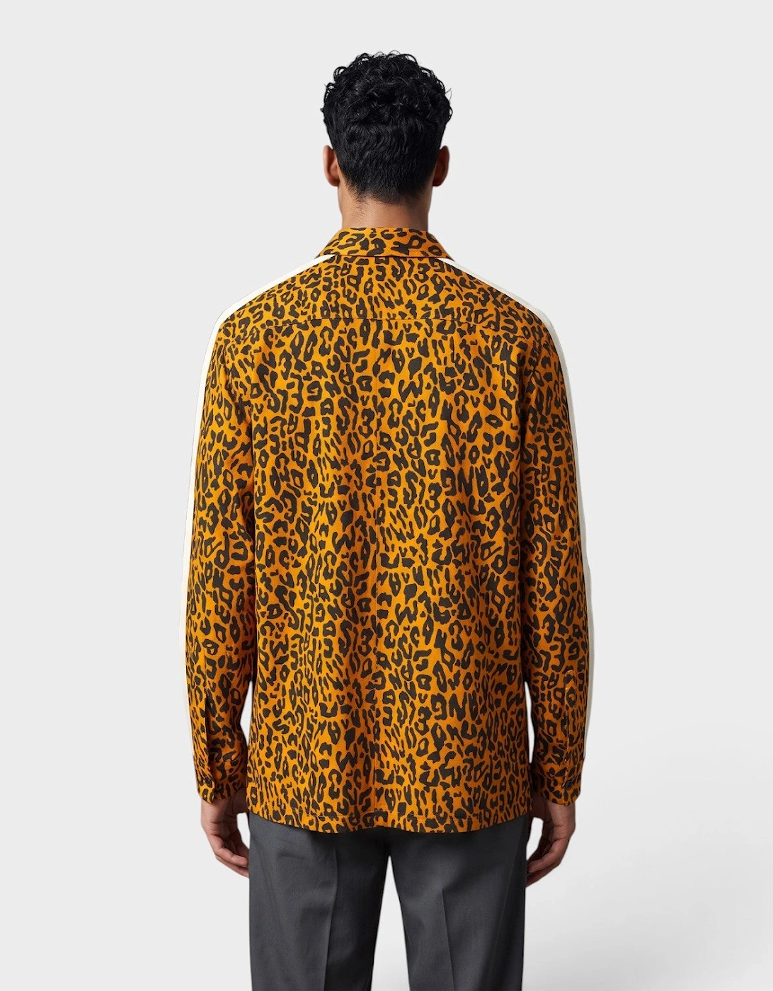 Cheetah Track Shirt Orange Black