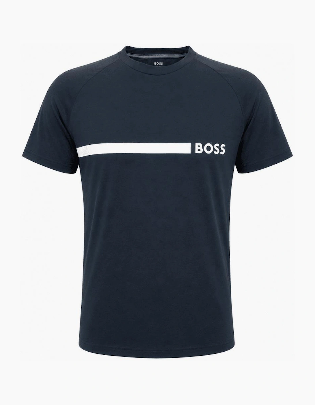 Boss Men's Hugo Boss Men's Navy Slim Fit T-shirt - Black