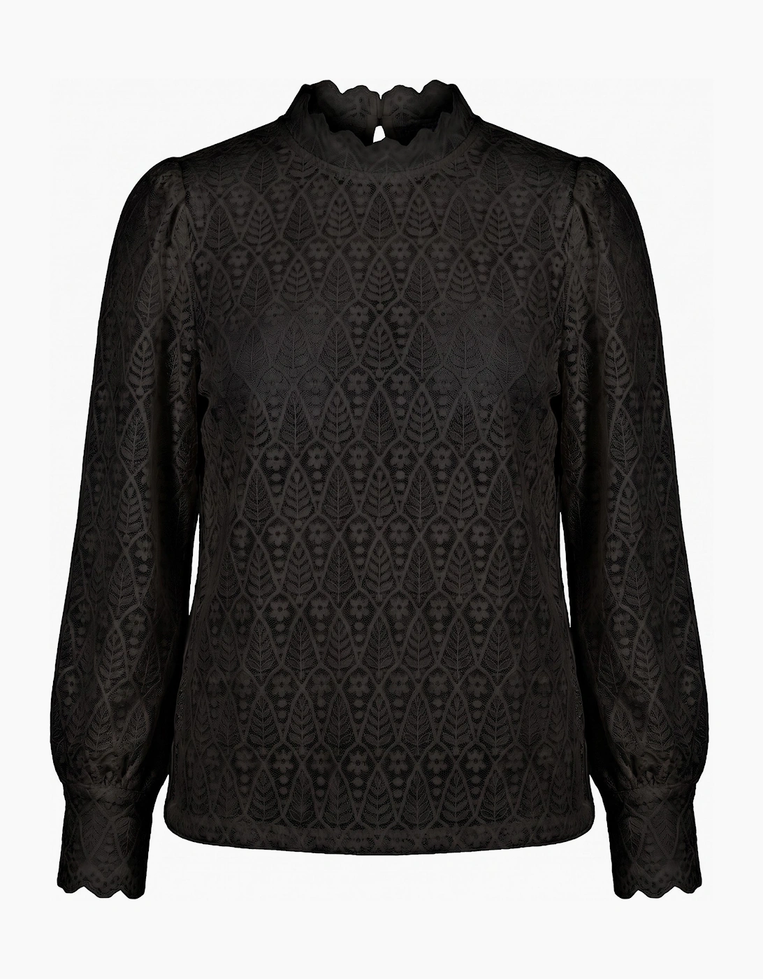 Melody Lace Top - Black