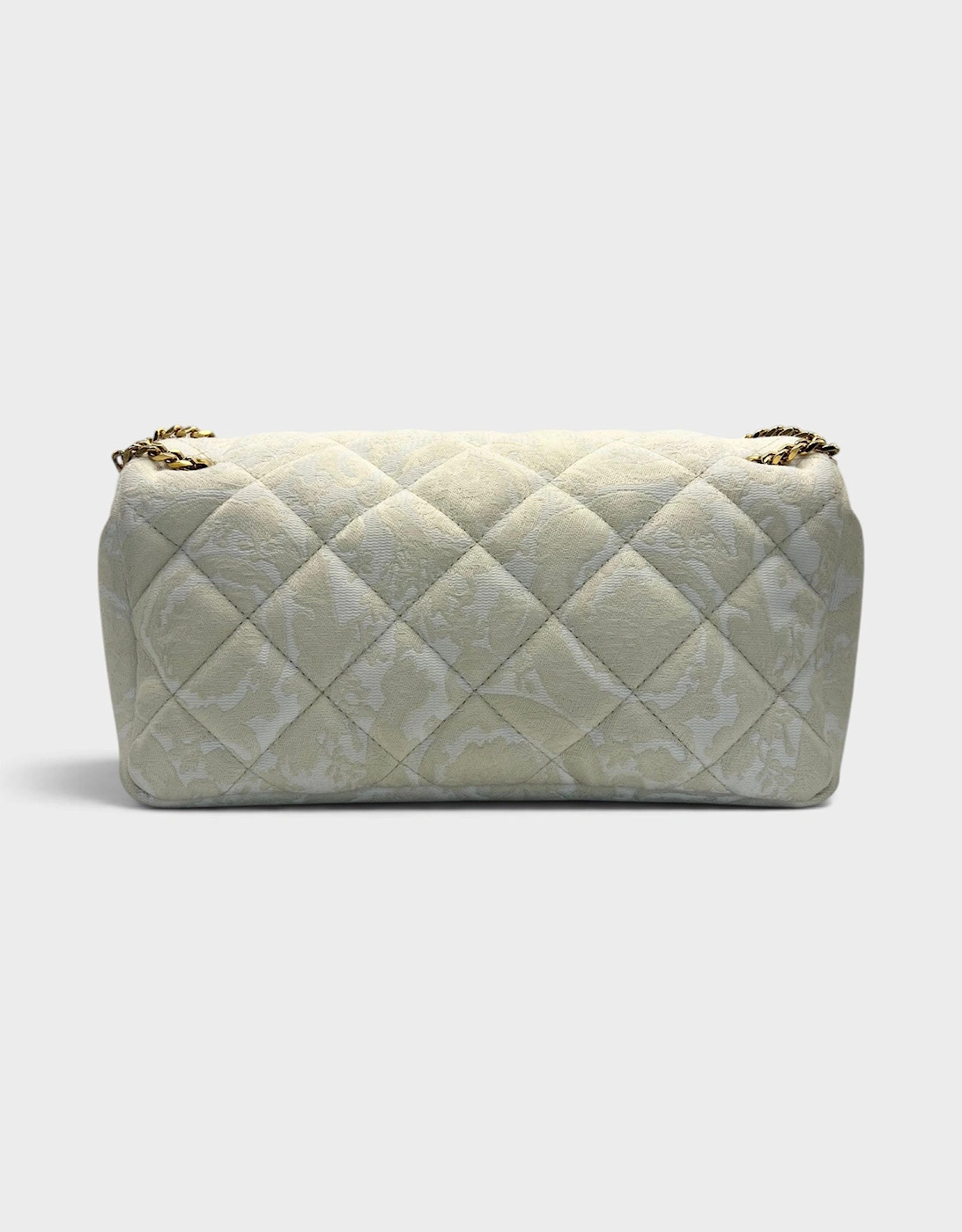 Medusa Head Medium Shoulder Bag Beige