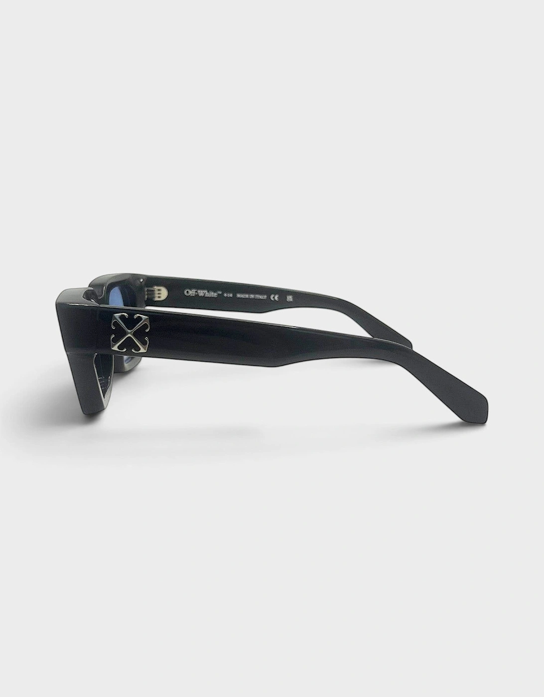 Virgil Arrows Acetate Square Sunglasses Black