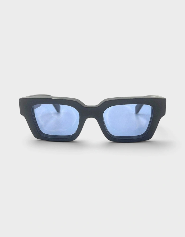 Virgil Arrows Acetate Square Sunglasses Black