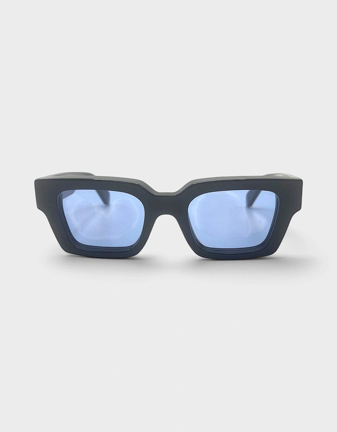 Virgil Arrows Acetate Square Sunglasses Black