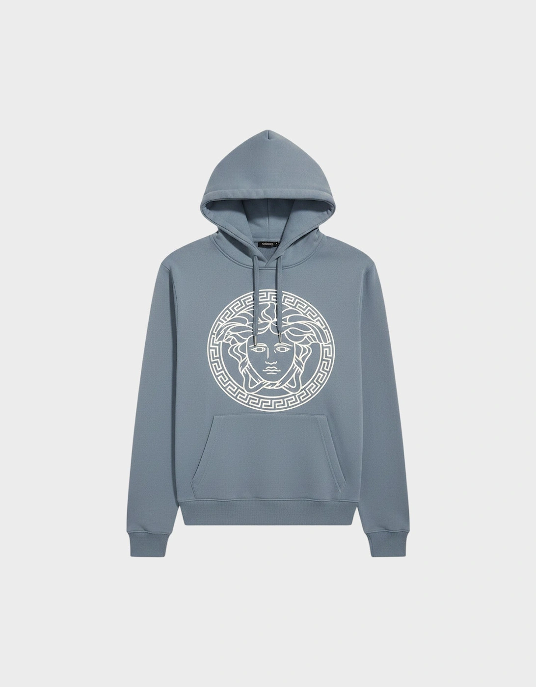 Medusa Logo Hoodie Baby Blue